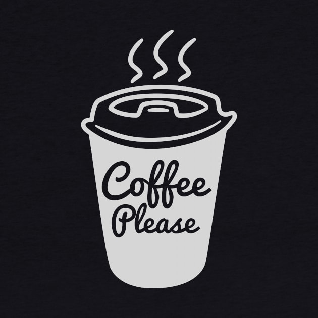 Cool Coffee Please T-Shirt by happinessinatee